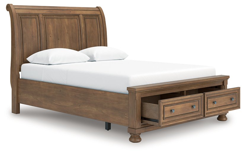 Feddinger Panel Storage Bed - Woo Town Furniture (Worcester,MA)