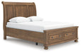 Feddinger Panel Storage Bed - Woo Town Furniture (Worcester,MA)