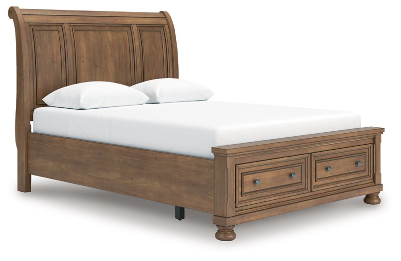 Feddinger Panel Storage Bed - Woo Town Furniture (Worcester,MA)