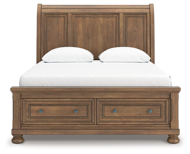 Feddinger Panel Storage Bed - Woo Town Furniture (Worcester,MA)