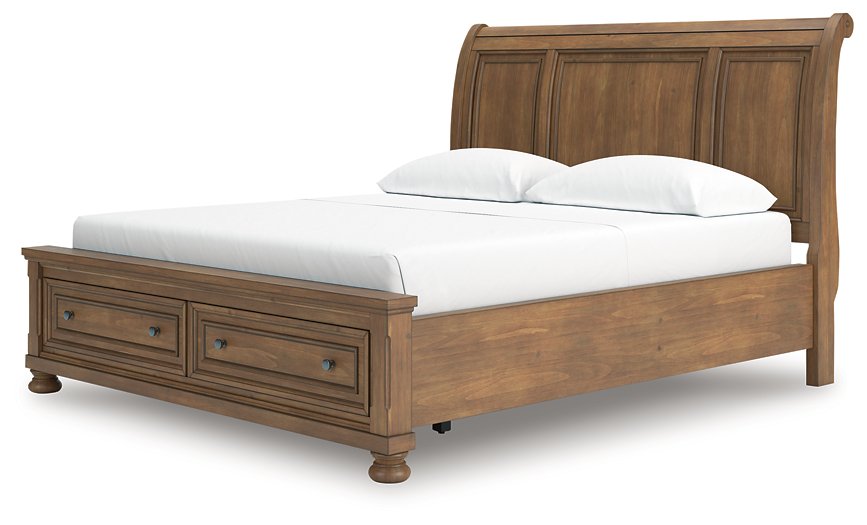 Feddinger Panel Storage Bed - Woo Town Furniture (Worcester,MA)