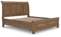 Feddinger Panel Storage Bed - Woo Town Furniture (Worcester,MA)