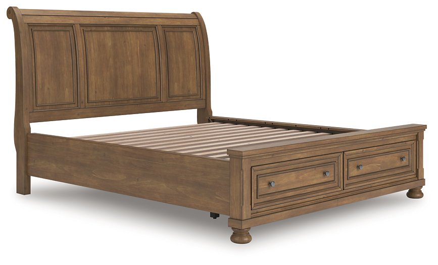Feddinger Panel Storage Bed - Woo Town Furniture (Worcester,MA)