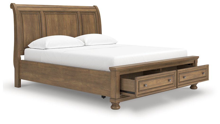 Feddinger Panel Storage Bed - Woo Town Furniture (Worcester,MA)