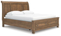 Feddinger Panel Storage Bed - Woo Town Furniture (Worcester,MA)