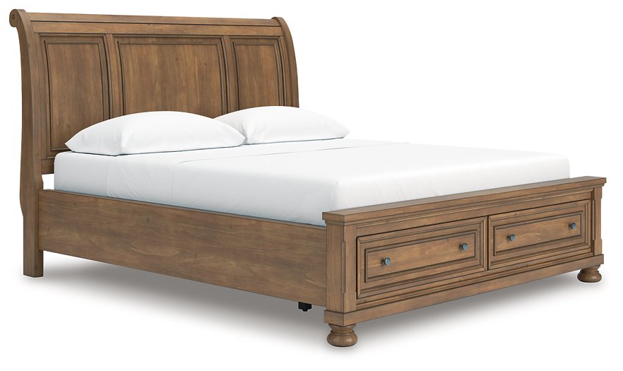 Feddinger Panel Storage Bed - Woo Town Furniture (Worcester,MA)