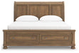 Feddinger Panel Storage Bed - Woo Town Furniture (Worcester,MA)