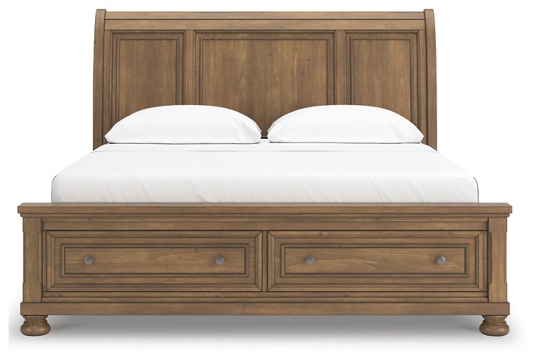 Feddinger Panel Storage Bed - Woo Town Furniture (Worcester,MA)