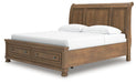 Feddinger Panel Storage Bed - Woo Town Furniture (Worcester,MA)