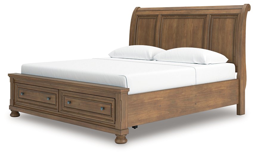 Feddinger Panel Storage Bed - Woo Town Furniture (Worcester,MA)