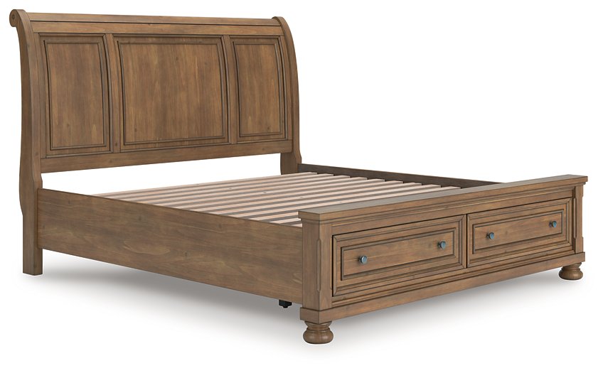 Feddinger Panel Storage Bed - Woo Town Furniture (Worcester,MA)
