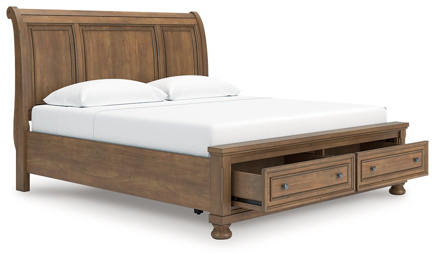 Feddinger Panel Storage Bed - Woo Town Furniture (Worcester,MA)