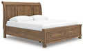 Feddinger Panel Storage Bed - Woo Town Furniture (Worcester,MA)