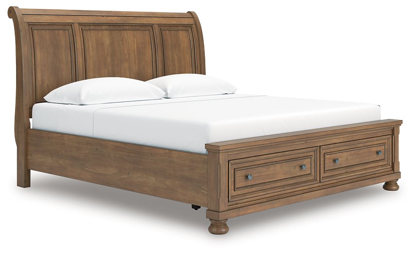 Feddinger Panel Storage Bed - Woo Town Furniture (Worcester,MA)