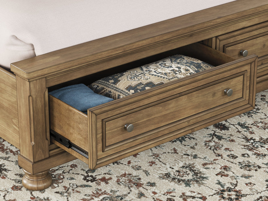 Feddinger Panel Storage Bed - Woo Town Furniture (Worcester,MA)