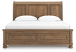 Feddinger Panel Storage Bed - Woo Town Furniture (Worcester,MA)