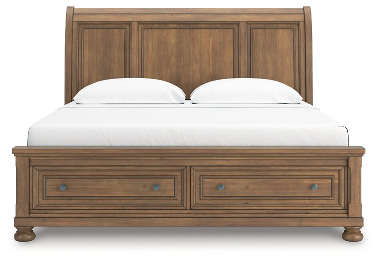 Feddinger Panel Storage Bed - Woo Town Furniture (Worcester,MA)