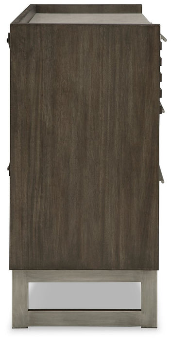 Arkenton Dresser and Mirror - Woo Town Furniture (Worcester,MA)