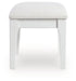 Chalanna Vanity Stool - Woo Town Furniture (Worcester,MA)