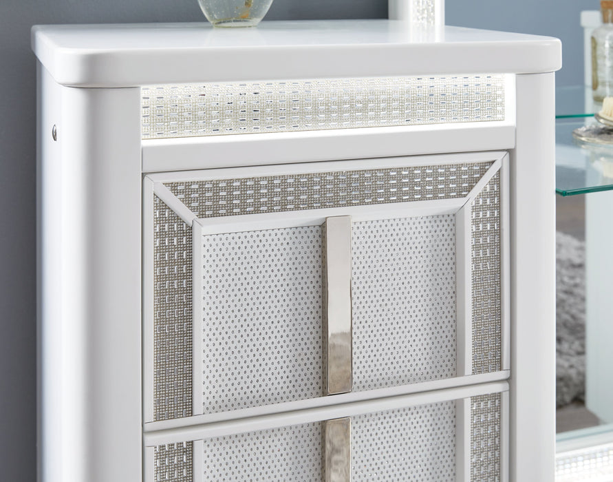 Chalanna Vanity with Mirror - Woo Town Furniture (Worcester,MA)