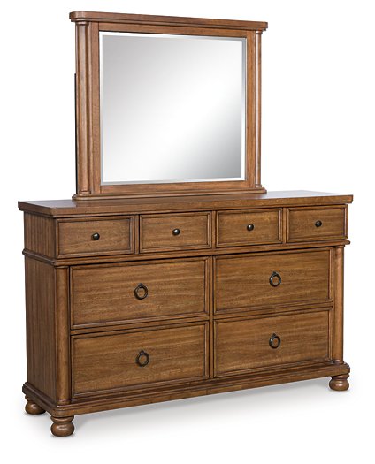 Chadworth Dresser and Mirror - Woo Town Furniture (Worcester,MA)