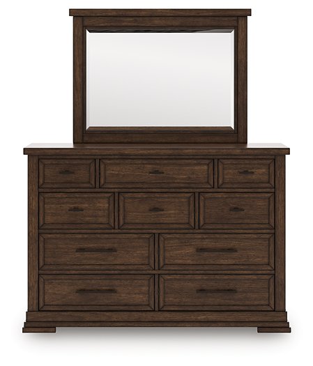 Taffenbrook Dresser and Mirror - Woo Town Furniture (Worcester,MA)