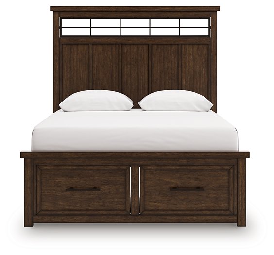 Taffenbrook Panel Storage Bed - Woo Town Furniture (Worcester,MA)