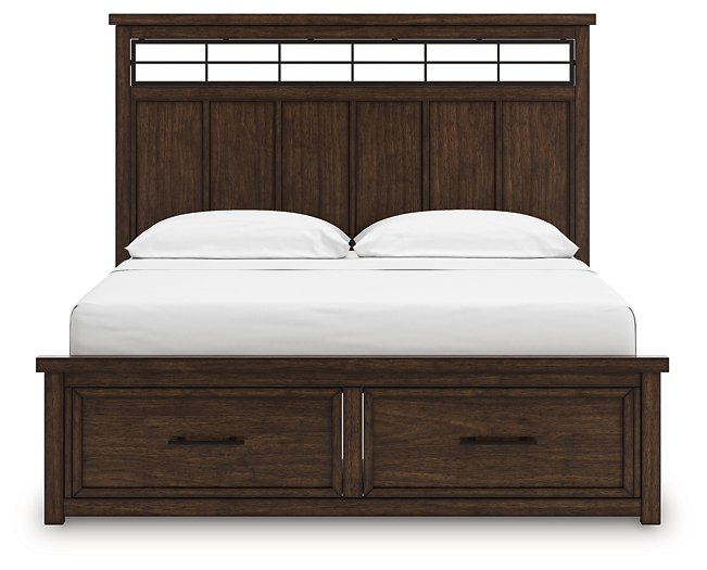 Taffenbrook Panel Storage Bed - Woo Town Furniture (Worcester,MA)