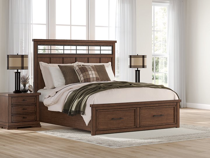 Taffenbrook Panel Storage Bed - Woo Town Furniture (Worcester,MA)