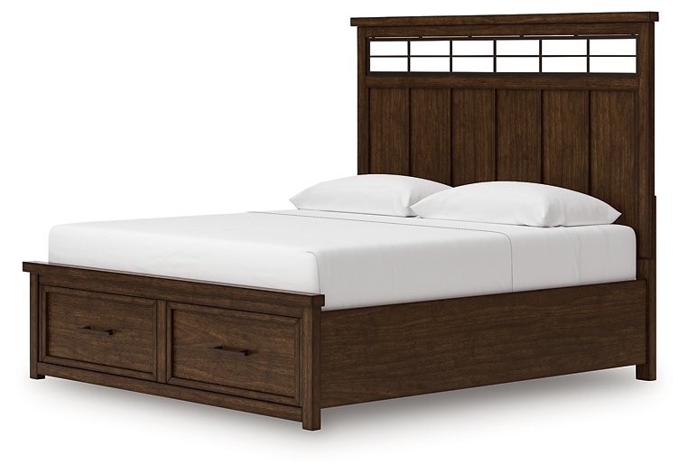 Taffenbrook Panel Storage Bed - Woo Town Furniture (Worcester,MA)