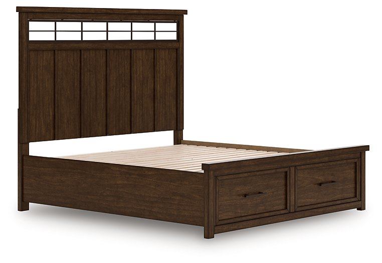 Taffenbrook Panel Storage Bed - Woo Town Furniture (Worcester,MA)