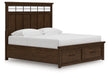 Taffenbrook Panel Storage Bed - Woo Town Furniture (Worcester,MA)
