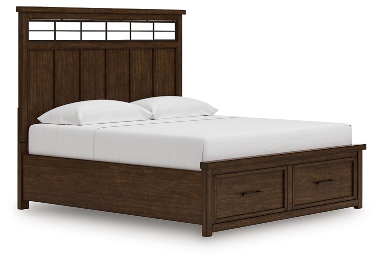 Taffenbrook Panel Storage Bed - Woo Town Furniture (Worcester,MA)
