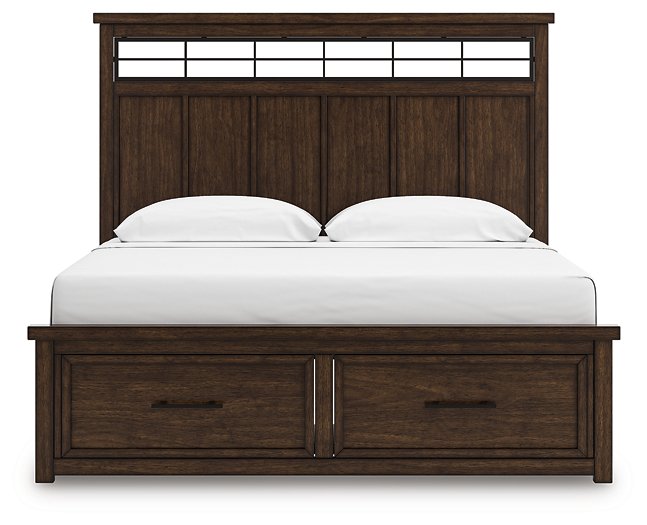 Taffenbrook Panel Storage Bed - Woo Town Furniture (Worcester,MA)