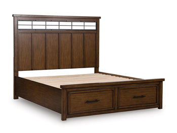 Taffenbrook Panel Storage Bed - Woo Town Furniture (Worcester,MA)