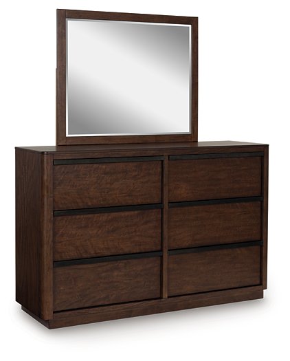 Dilenno Dresser and Mirror - Woo Town Furniture (Worcester,MA)