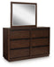 Dilenno Dresser and Mirror - Woo Town Furniture (Worcester,MA)