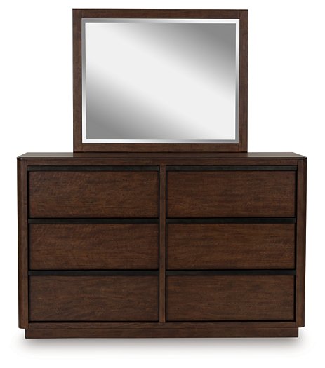 Dilenno Dresser and Mirror - Woo Town Furniture (Worcester,MA)