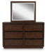 Dilenno Dresser and Mirror - Woo Town Furniture (Worcester,MA)