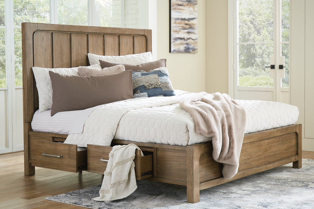 Cabalynn Bed with Storage - Woo Town Furniture (Worcester,MA)