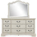 Arlendyne Dresser and Mirror - Woo Town Furniture (Worcester,MA)