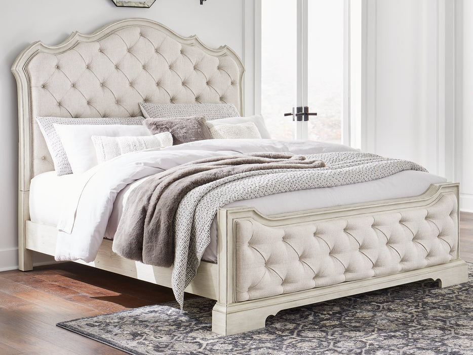 Arlendyne Upholstered Bed - Woo Town Furniture (Worcester,MA)