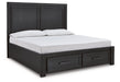 Foyland Panel Storage Bed - Woo Town Furniture (Worcester,MA)