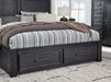 Foyland Panel Storage Bed - Woo Town Furniture (Worcester,MA)