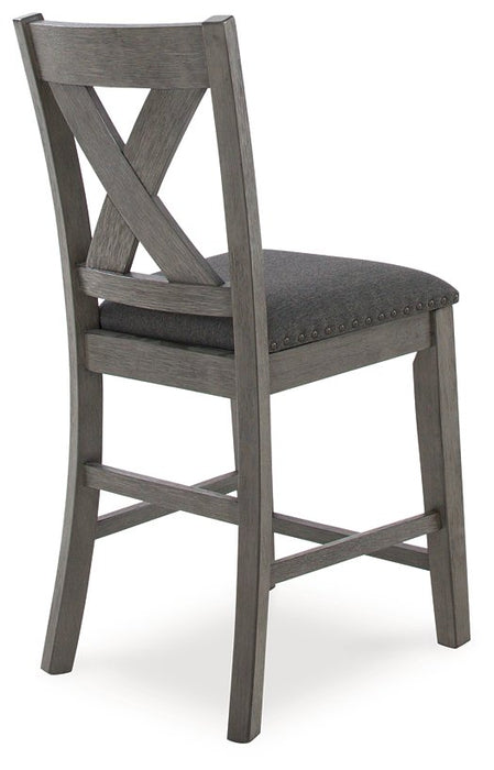 Caitbrook Counter Height Dining Table and Bar Stools (Set of 7) - Woo Town Furniture (Worcester,MA)