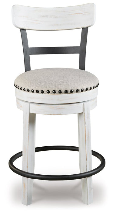 Valebeck Counter Height Bar Stool - Woo Town Furniture (Worcester,MA)