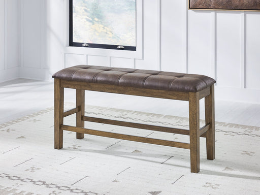 Urbinforte Counter Height Dining Bench - Woo Town Furniture (Worcester,MA)
