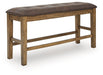 Urbinforte Counter Height Dining Bench - Woo Town Furniture (Worcester,MA)