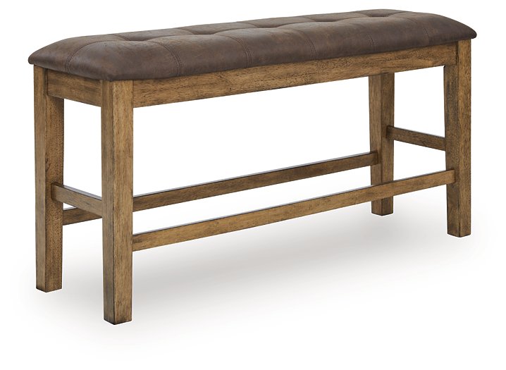 Urbinforte Counter Height Dining Bench - Woo Town Furniture (Worcester,MA)