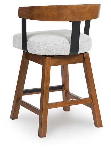 Ralene Counter Height Barstool (Set of 2) - Woo Town Furniture (Worcester,MA)